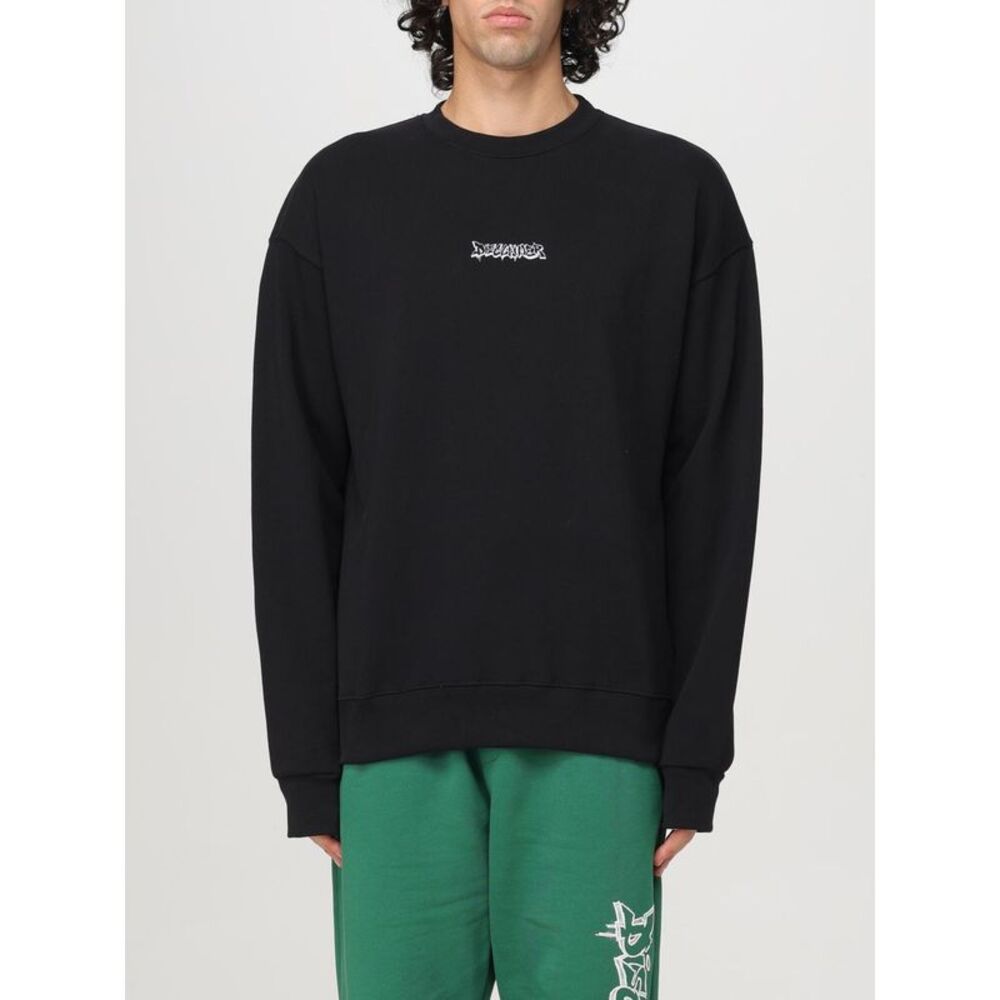 Disclaimer Sweatshirt Men Black